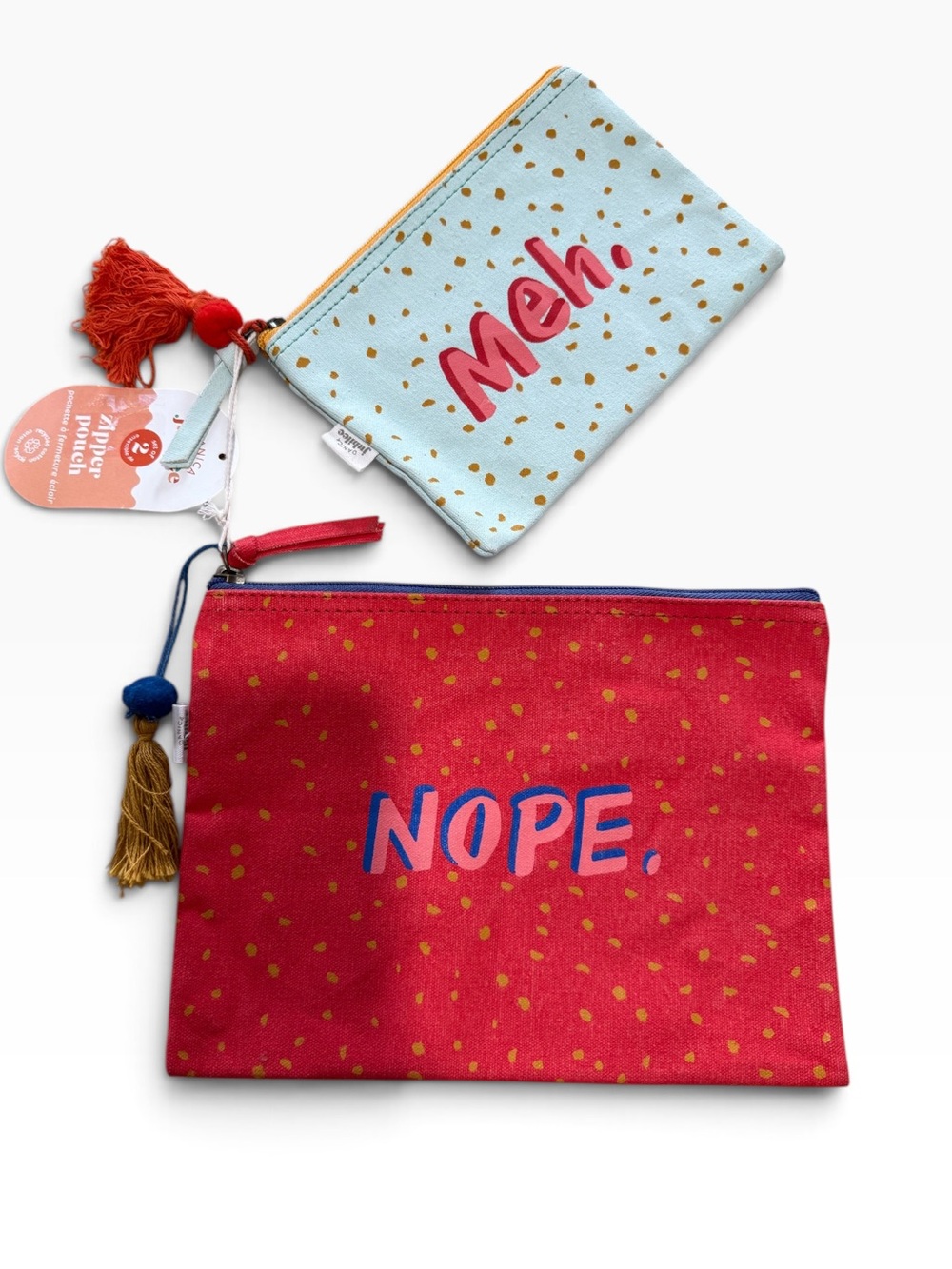 Danica Jubilee 2 x Pouches NWT MEH NOPE